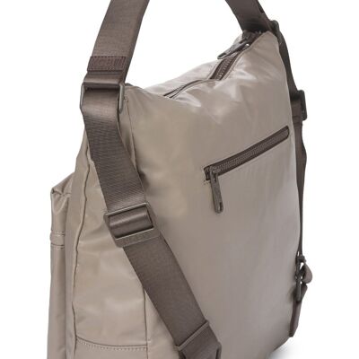 Kcb Bolso de hombro Square mochila color taupe de mujer. Topo mujer Kcb Bolso de hombro Square mochila color taupe de mujer. Topo mujer