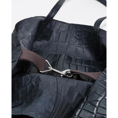 Bimba y Lola Bolso de hombro de mujer shopper grande piel. Petróleo mujer Bimba y Lola Bolso de hombro de mujer shopper grande piel. Petróleo mujer
