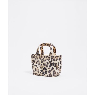 Bimba y Lola Bolso de mano de mujer nylon print Leopard. Natural mujer Bimba y Lola Bolso de mano de mujer nylon print Leopard. Natural mujer