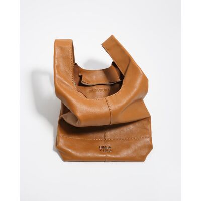 Bimba y Lola Bolso de hombro de mujer paper mediano piel. Marrón mujer Bimba y Lola Bolso de hombro de mujer paper mediano piel. Marrón mujer