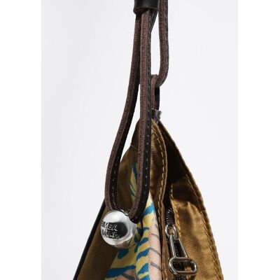 Bimba y Lola Bolso de hombro de mujer tejido estampado wild. Natural mujer Bimba y Lola Bolso de hombro de mujer tejido estampado wild. Natural mujer
