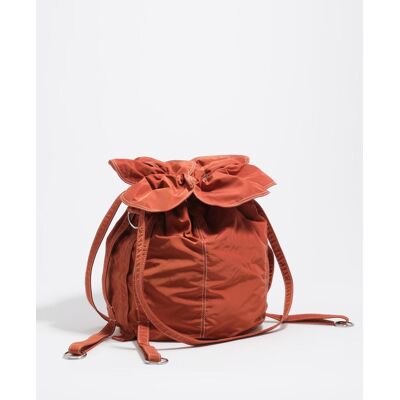 Bimba y Lola Bolso de hombro pétalo grande. (Única) Naranja mujer Bimba y Lola Bolso de hombro pétalo grande. (Única) Naranja mujer