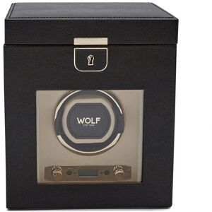 Wolf Relojero Palermo rotor con joyero de color negro con espejo. Negro mujer Wolf Relojero Palermo rotor con joyero de color negro con espejo. Negro mujer