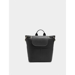 Parfois Mochila de mujer con cierre de cuerda en liso. Negro mujer Parfois Mochila de mujer con cierre de cuerda en liso. Negro mujer