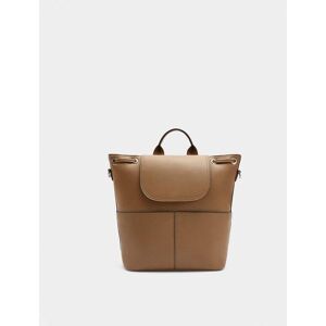 Parfois Mochila de mujer con cierre de cuerda en liso. Camel mujer Parfois Mochila de mujer con cierre de cuerda en liso. Camel mujer