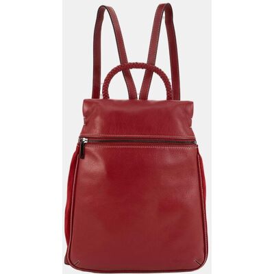 Abbacino Mochila Freedom en piel. Rojo mujer Abbacino Mochila Freedom en piel. Rojo mujer