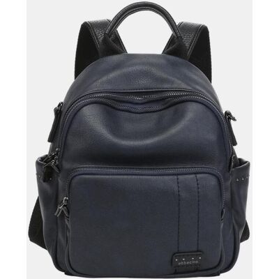 Abbacino Mochila Freedom en materiales reciclados. Azul mujer Abbacino Mochila Freedom en materiales reciclados. Azul mujer