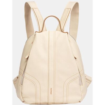 Abbacino Mochila con pespuntes. Beige mujer Abbacino Mochila con pespuntes. Beige mujer