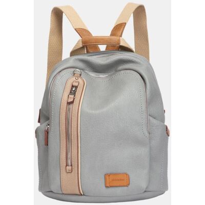 Abbacino Mochila con detalles a contraste. Gris mujer Abbacino Mochila con detalles a contraste. Gris mujer