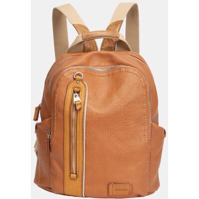 Abbacino Mochila con detalles a contraste. Marrón mujer Abbacino Mochila con detalles a contraste. Marrón mujer