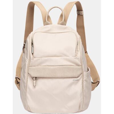 Abbacino Mochila en tejido con bolsillos. Beige mujer Abbacino Mochila en tejido con bolsillos. Beige mujer