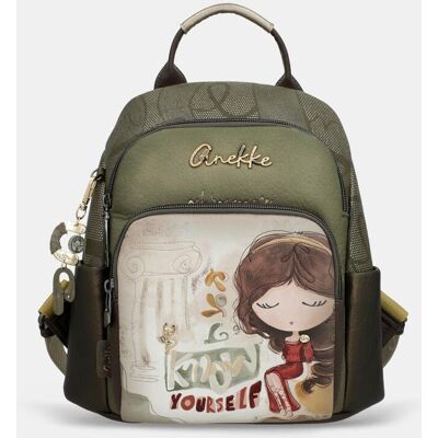 Anekke Mochila con bolsillo frontal Muse. Multicolor mujer Anekke Mochila con bolsillo frontal Muse. Multicolor mujer
