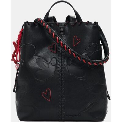 Desigual Mochila mediana Mickey Mouse?. Negro mujer Desigual Mochila mediana Mickey Mouse?. Negro mujer