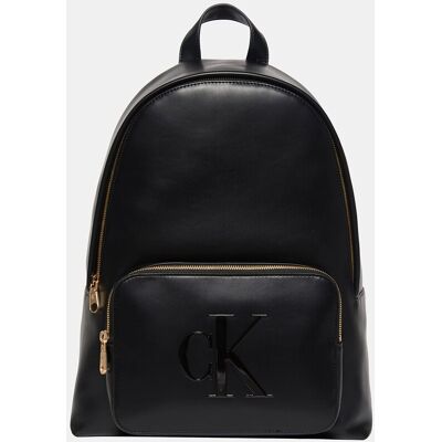 Calvin Mochila con logo CK a tono. Negro mujer Calvin Mochila con logo CK a tono. Negro mujer
