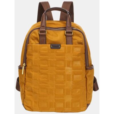 Abbacino Mochila Freedom en nylon reciclado. Mostaza mujer Abbacino Mochila Freedom en nylon reciclado. Mostaza mujer