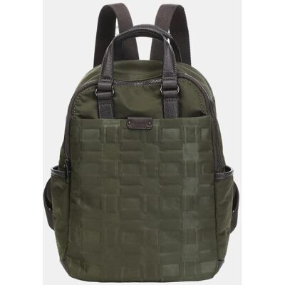 Abbacino Mochila Freedom en nylon reciclado. Verde mujer Abbacino Mochila Freedom en nylon reciclado. Verde mujer