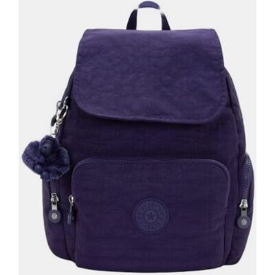 Kipling Mochila pequeña con correas ajustables. Azul mujer Kipling Mochila pequeña con correas ajustables. Azul mujer