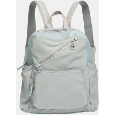 Abbacino Mochila en tejido multibolsillo. Azul mujer Abbacino Mochila en tejido multibolsillo. Azul mujer
