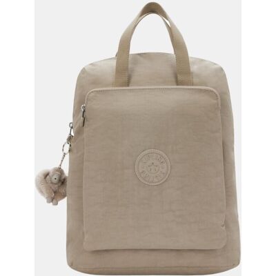 Kipling Mochila y bandolera grande 2 en 1. Beige mujer Kipling Mochila y bandolera grande 2 en 1. Beige mujer