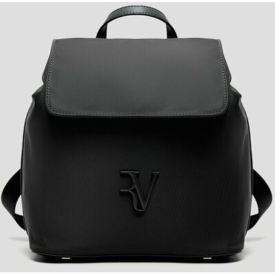 Roberto Verino Mochila de mujer Violeta nylon. Negro mujer Roberto Verino Mochila de mujer Violeta nylon. Negro mujer