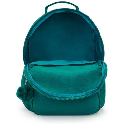 Kipling Mochila de mujer grande con compartimento para portátil. Verde azulado mujer Kipling Mochila de mujer grande con compartimento para portátil. Verde azulado mujer