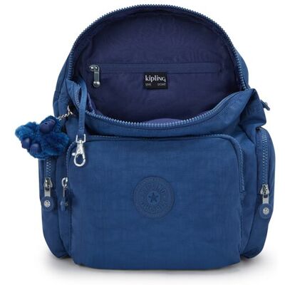 Kipling Mochila de mujer mediana son solapa. Azul Cobalto mujer Kipling Mochila de mujer mediana son solapa. Azul Cobalto mujer