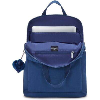 Kipling Mochila de mujer convertible con compartimento para portátil. Azul Cobalto mujer Kipling Mochila de mujer convertible con compartimento para portátil. Azul Cobalto mujer