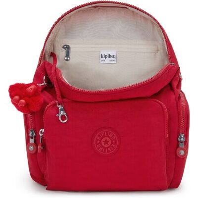 Kipling Mochila de mujer mediana son solapa. Rojo mujer Kipling Mochila de mujer mediana son solapa. Rojo mujer