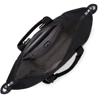 Kipling Mochila de mujer con cremallera y compartimento para portátil. Negro mujer Kipling Mochila de mujer con cremallera y compartimento para portátil. Negro mujer