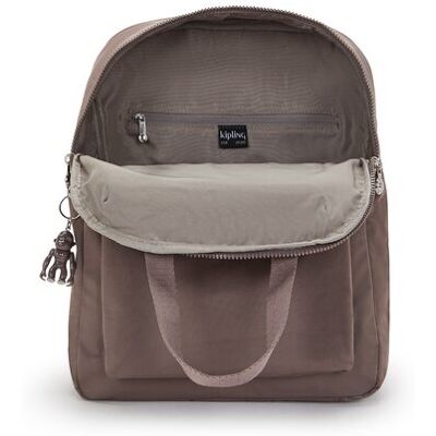 Kipling Mochila de mujer grande con compartimento para portátil. Marrón mujer Kipling Mochila de mujer grande con compartimento para portátil. Marrón mujer