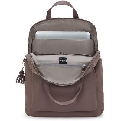 Kipling Mochila de mujer convertible con compartimento para portátil. Marrón mujer Kipling Mochila de mujer convertible con compartimento para portátil. Marrón mujer