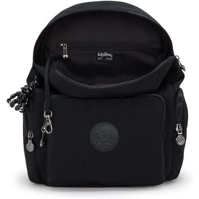 Kipling Mochila de mujer mediana son solapa. Negro mujer Kipling Mochila de mujer mediana son solapa. Negro mujer