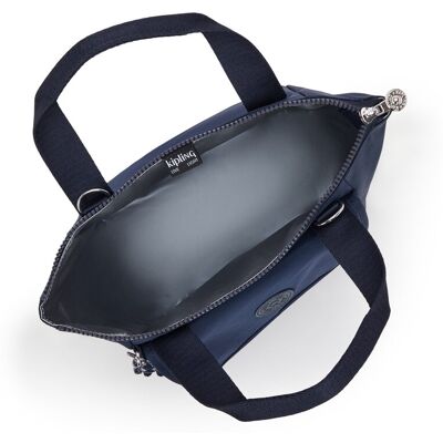 Kipling Bolsa de almuerzo con asa bandolera extraíble y bolsillo frontal. Azul oscuro mujer Kipling Bolsa de almuerzo con asa bandolera extraíble y bolsillo frontal. Azul oscuro mujer