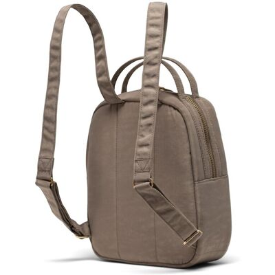 Herschel Mochila de mujer de 5 l combinado con piel en contraste. Beige mujer Herschel Mochila de mujer de 5 l combinado con piel en contraste. Beige mujer