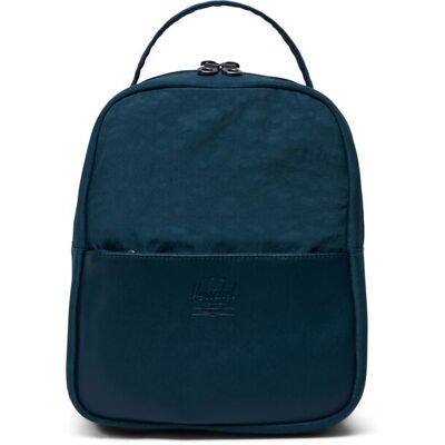 Herschel Mochila de mujer de 5 l combinado con piel en contraste. Azul oscuro mujer Herschel Mochila de mujer de 5 l combinado con piel en contraste. Azul oscuro mujer