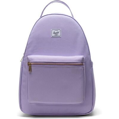 Herschel Mochila de mujer ecológica lila de 18 l con bolsillo delantero con cremallera. Lila mujer Herschel Mochila de mujer ecológica lila de 18 l con bolsillo delantero con cremallera. Lila mujer