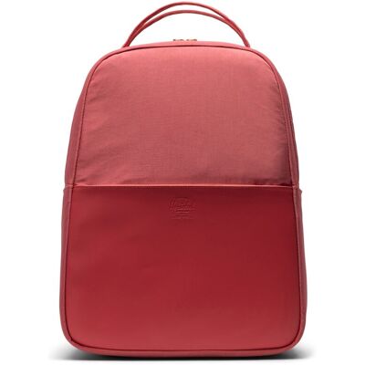 Herschel Mochila de mujer de 18 l anaranjada con detalle delantero en piel. Naranja mujer Herschel Mochila de mujer de 18 l anaranjada con detalle delantero en piel. Naranja mujer