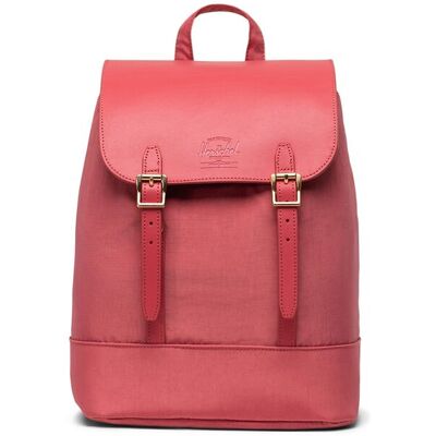 Herschel Mochila de mujer de 8 l en tejido color anaranjado con solapa. Rojo mujer Herschel Mochila de mujer de 8 l en tejido color anaranjado con solapa. Rojo mujer