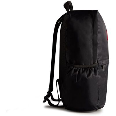 Hunter Mochila original grande con cierre de cremallera. Negro mujer Hunter Mochila original grande con cierre de cremallera. Negro mujer