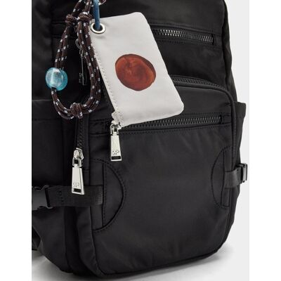 Parfois Mochila de mujer con varios bolsillos y cierre de cremallera en liso. Negro mujer Parfois Mochila de mujer con varios bolsillos y cierre de cremallera en liso. Negro mujer