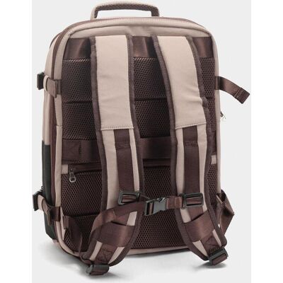 Parfois Mochila de mujer con compartimento para portátil de 15" con cierre de cremallera. Rosa claro mujer Parfois Mochila de mujer con compartimento para portátil de 15" con cierre de cremallera. Rosa claro mujer