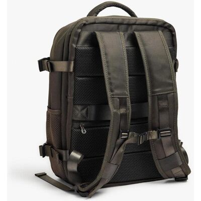 Parfois Mochila de mujer extensible con varios compartimentos y cierre de cremallera. Marrón oscuro mujer Parfois Mochila de mujer extensible con varios compartimentos y cierre de cremallera. Marrón oscuro mujer