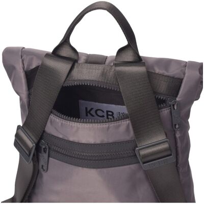 Kcb Mochila de mujer Hook pequeña color gris. Gris mujer Kcb Mochila de mujer Hook pequeña color gris. Gris mujer