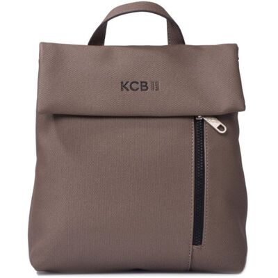 Kcb Mochila antirrobo de mujer pequeña con solapa Strong. Marrón mujer Kcb Mochila antirrobo de mujer pequeña con solapa Strong. Marrón mujer