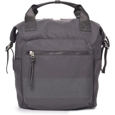Kcb Mochila de mujer multiposición Wide mediana color gris. Gris mujer Kcb Mochila de mujer multiposición Wide mediana color gris. Gris mujer