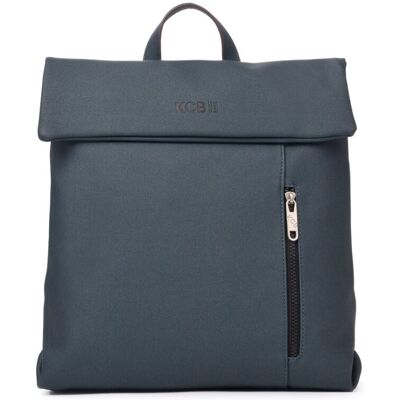 Kcb Mochila antirrobo de mujer mediana con solapa. Azul oscuro mujer Kcb Mochila antirrobo de mujer mediana con solapa. Azul oscuro mujer