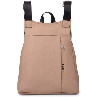 Kcb Mochila antirrobo de mujer Strong con cremallera. Beige mujer Kcb Mochila antirrobo de mujer Strong con cremallera. Beige mujer