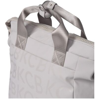 Kcb Mochila de mujer Stamp grande. Gris claro mujer Kcb Mochila de mujer Stamp grande. Gris claro mujer