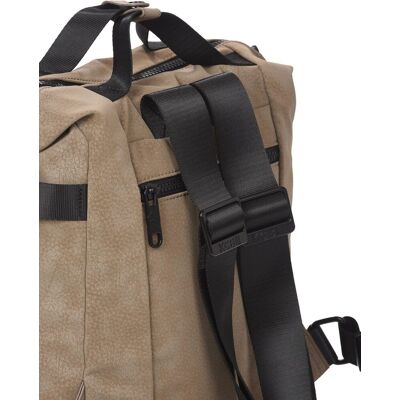 Kcb Mochila Hide grande color taupe de mujer. Topo mujer Kcb Mochila Hide grande color taupe de mujer. Topo mujer