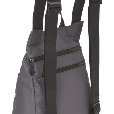 Kcb Mochila Dual antirrobo grande color gris de mujer. Gris mujer Kcb Mochila Dual antirrobo grande color gris de mujer. Gris mujer